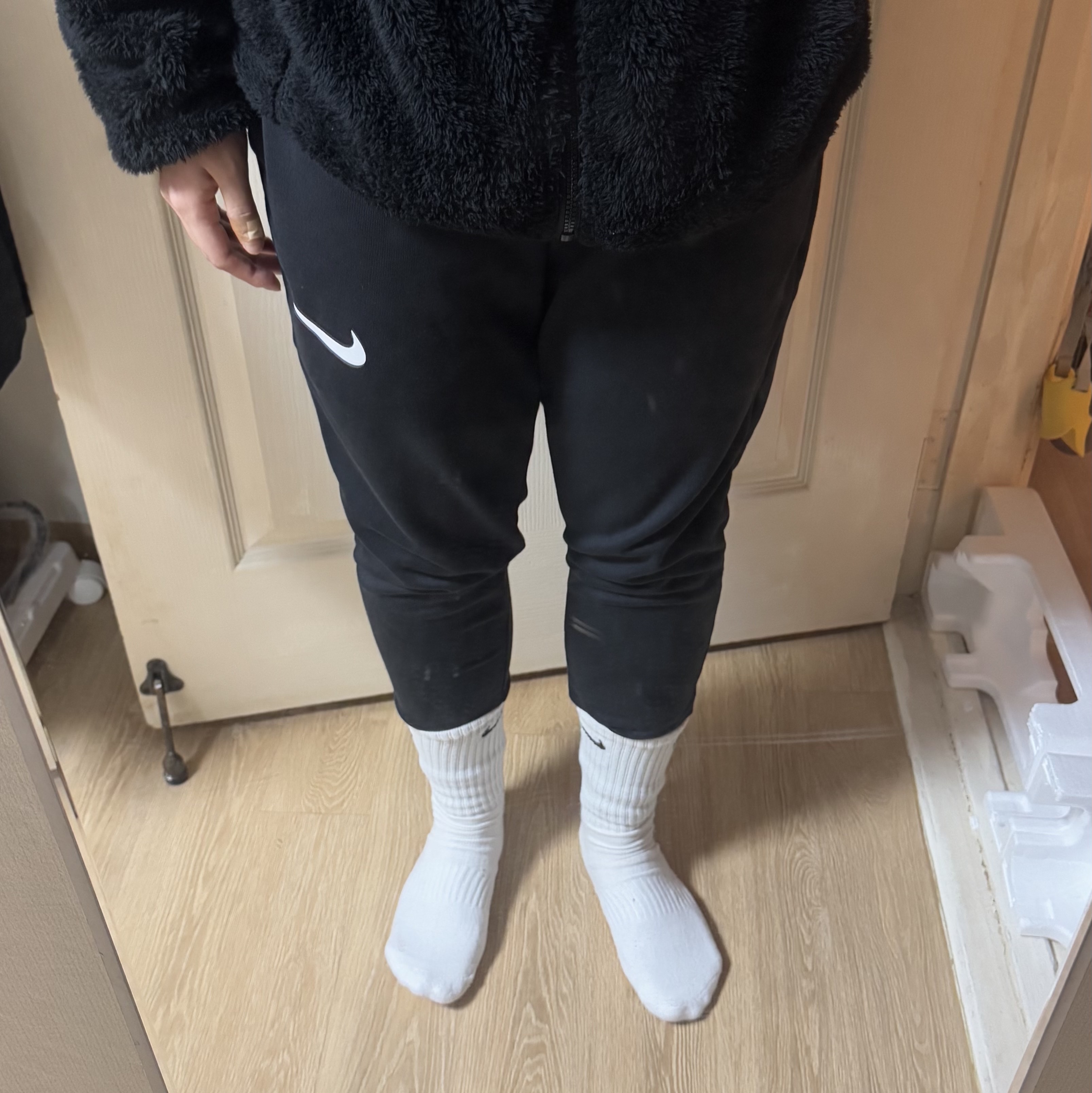 Nike Dri-Fit Tapered Traning Pants Black - Asia 착용 스타일 - 2