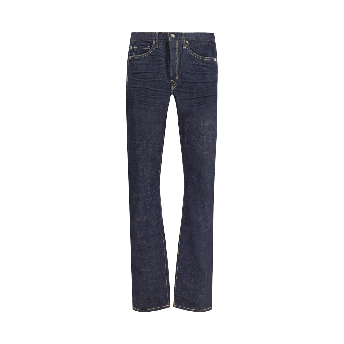 DPH001-DMC082-HB775 Tom Ford Straight Denim Jeans Dark Blue