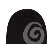 Ostrya 25FW Merino Swirl Beanie Black