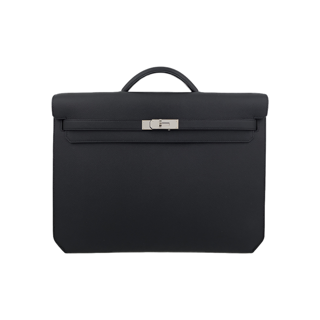 IT4DPGWDKGUE Hermes Kelly Depeche 36 Black Silver Hardware