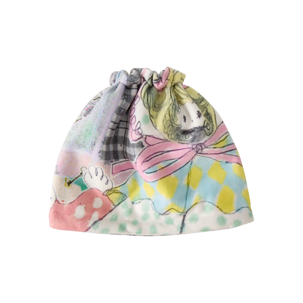 25FW2BN02 YOUTHBATH 2-Way Graphic Warmer Beanie