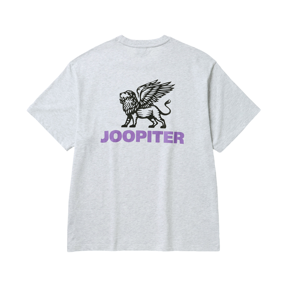 주피터 오버사이즈 로고 티셔츠 그레이(Joopiter Oversized Logo T-Shirt Gray)