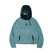 Express Holiday Cloud Symbol Pleece Anorak Mint