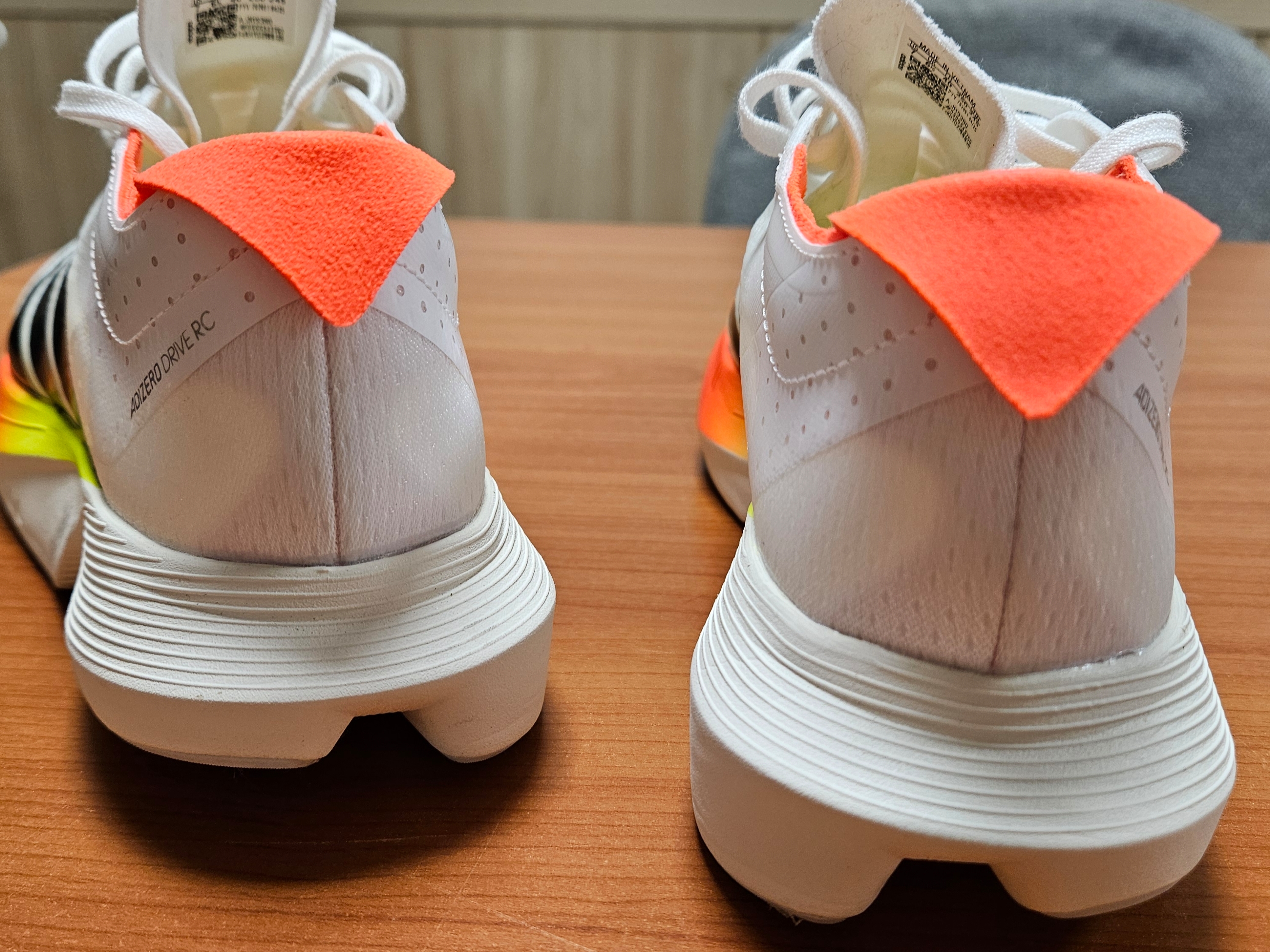 Adidas Adizero Drive RC Cloud White Core Black 착용 스타일 - 8