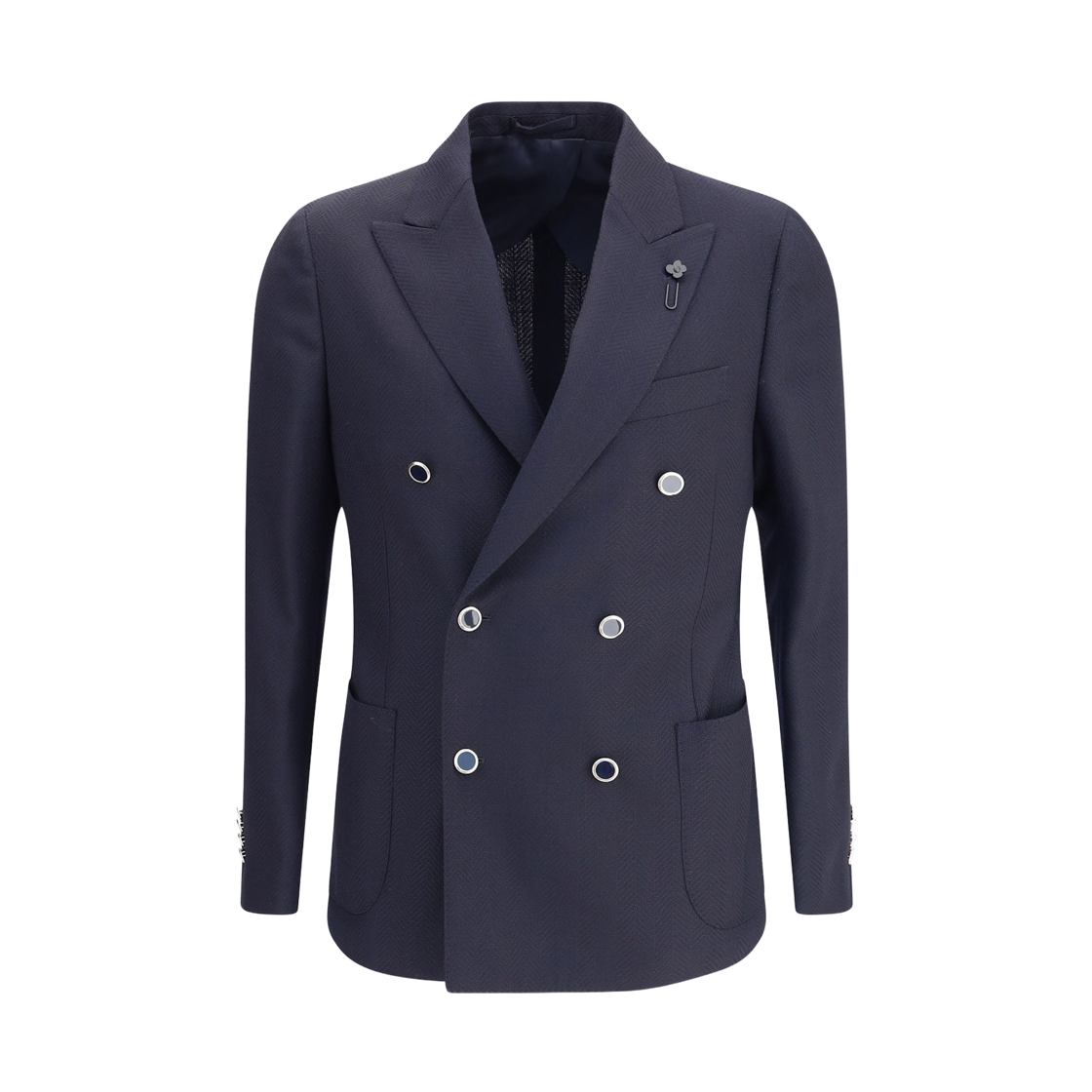 라르디니 더블 브레스티드 블레이저 네이비(Lardini Double Breasted Blazer Navy)