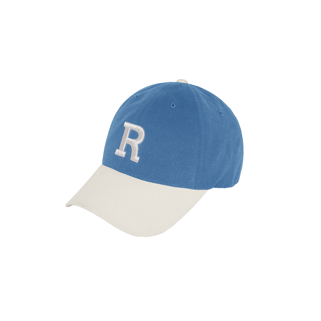 베루툼 VRT 이니셜 투 톤 캡 블루 크림