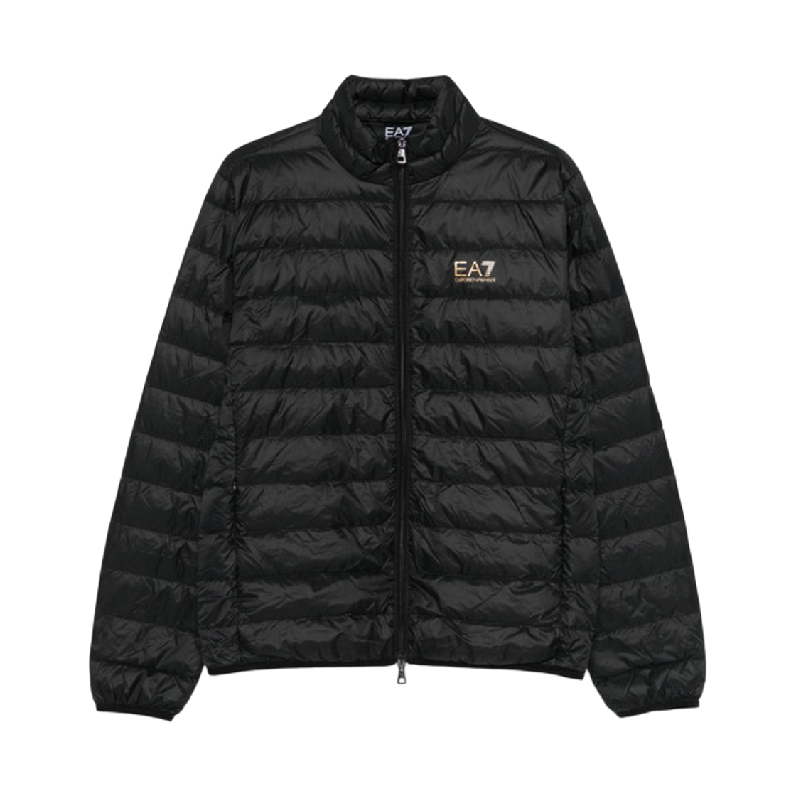 8NPB23PNGPZ0208 Emporio Armani EA7 Logo Down Jacket Black
