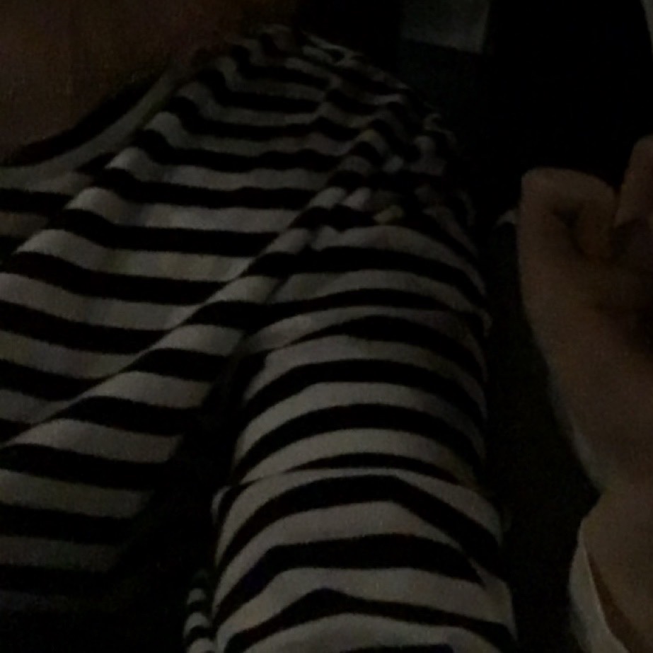 Play Comme des Garcons Striped LS T-Shirt Black White 착용 스타일