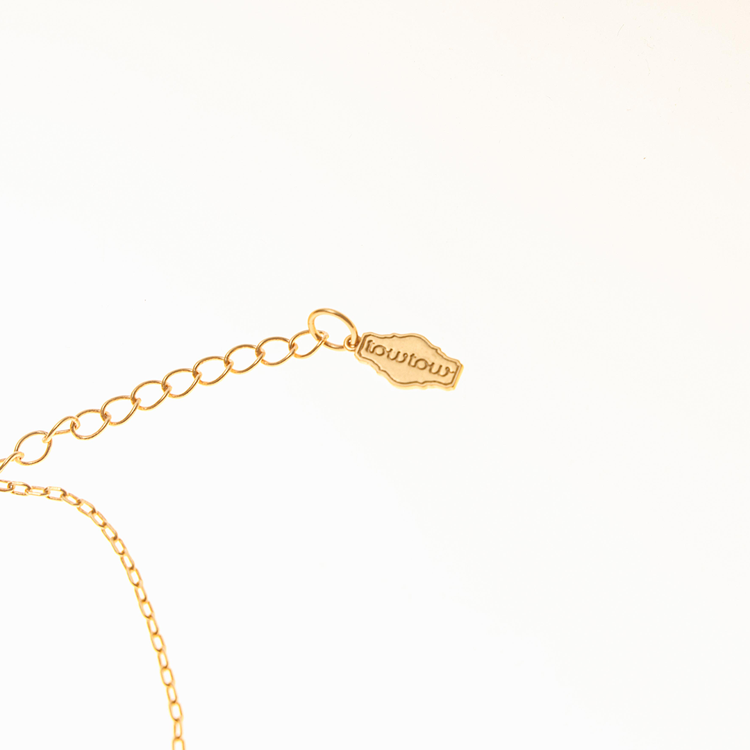 토우토우아카이브 하트 크로셰 팬던트 목걸이 골드(TOWTOW.ARCHIVE Heart Crochet Pendant Necklace Gold) - 4