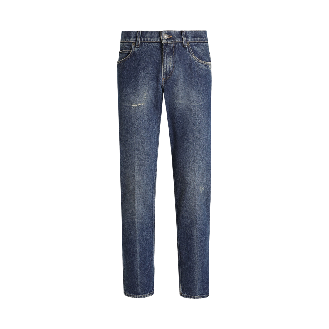 GYJCCDG8NJ8S9001 Dolce & Gabbana Regular Fit Cotton Jeans Multicolor
