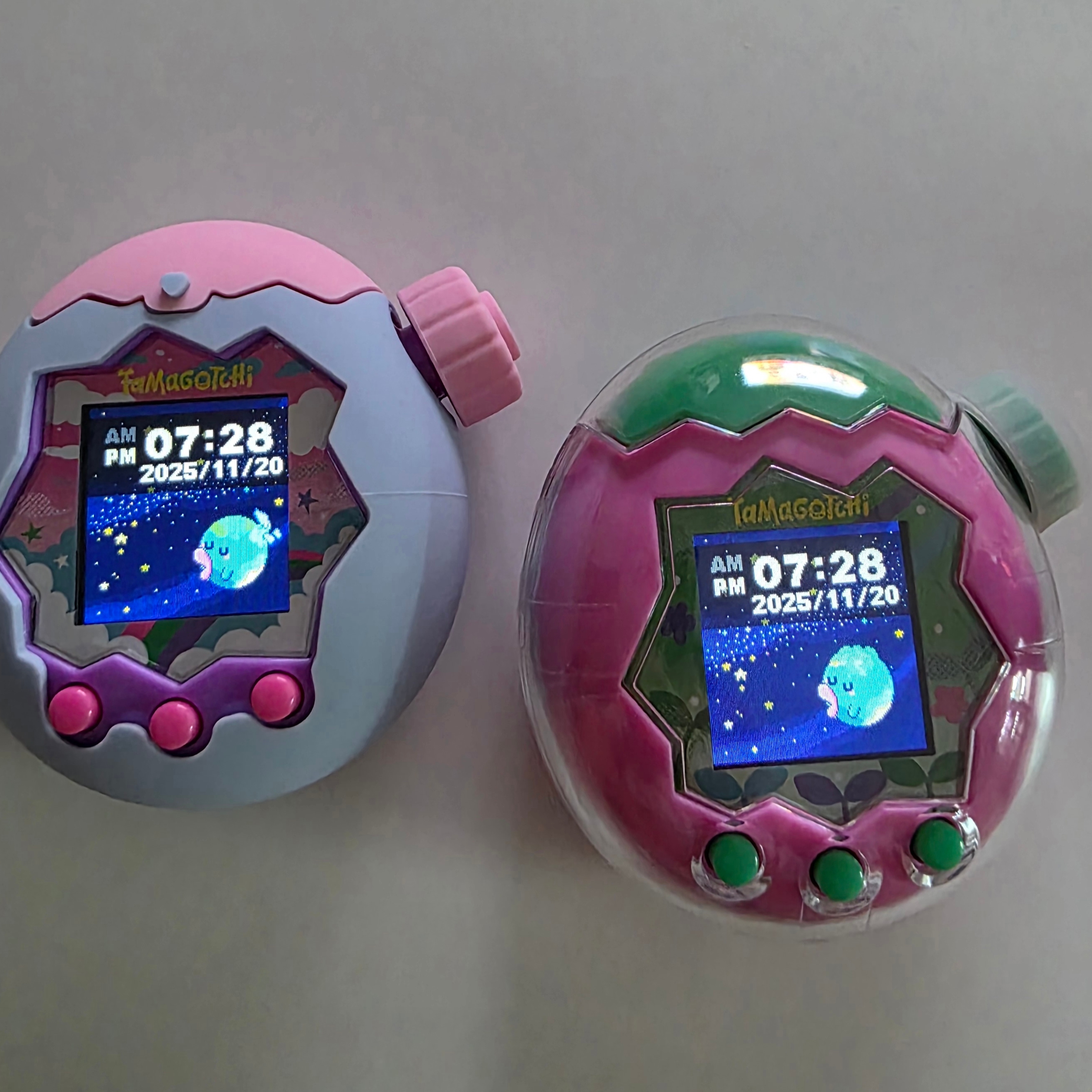 Tamagotchi Paradise Purple Sky, Tamagotchi Paradise Pink Land 착용 스타일 - 1