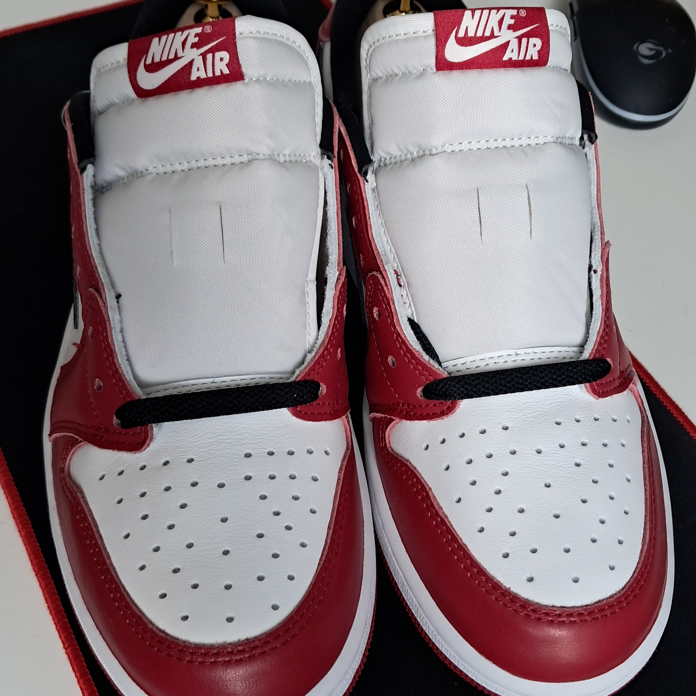 Jordan 1 Retro Low OG Chicago 착용 스타일 - 1