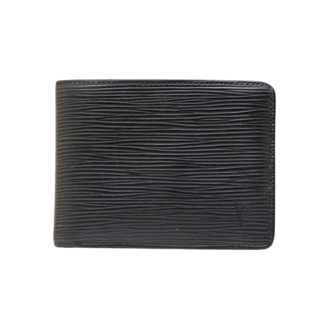 IT2EG8IRWOI9 Louis Vuitton Epi Black Slender Wallet M60332