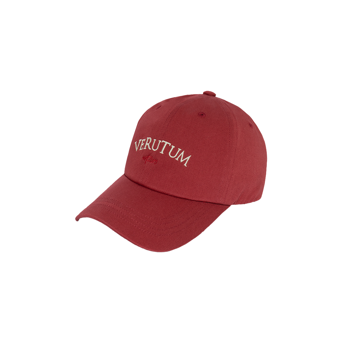 HW-BC169B/RD VERUTUM BC169B Serif VERUTUM Ball Cap Red