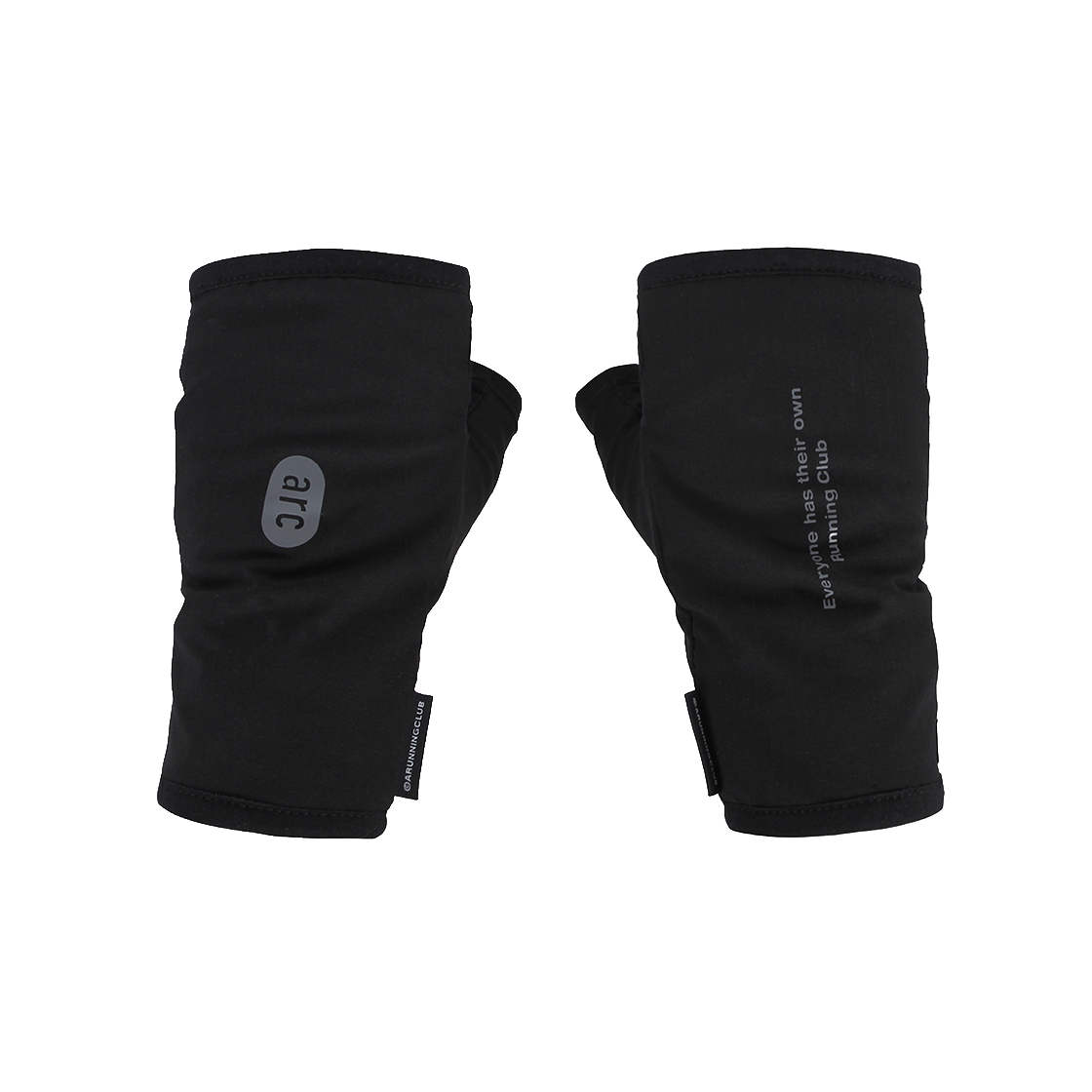 FAG42FRGBLK ARC Fingerless Running Gloves Black