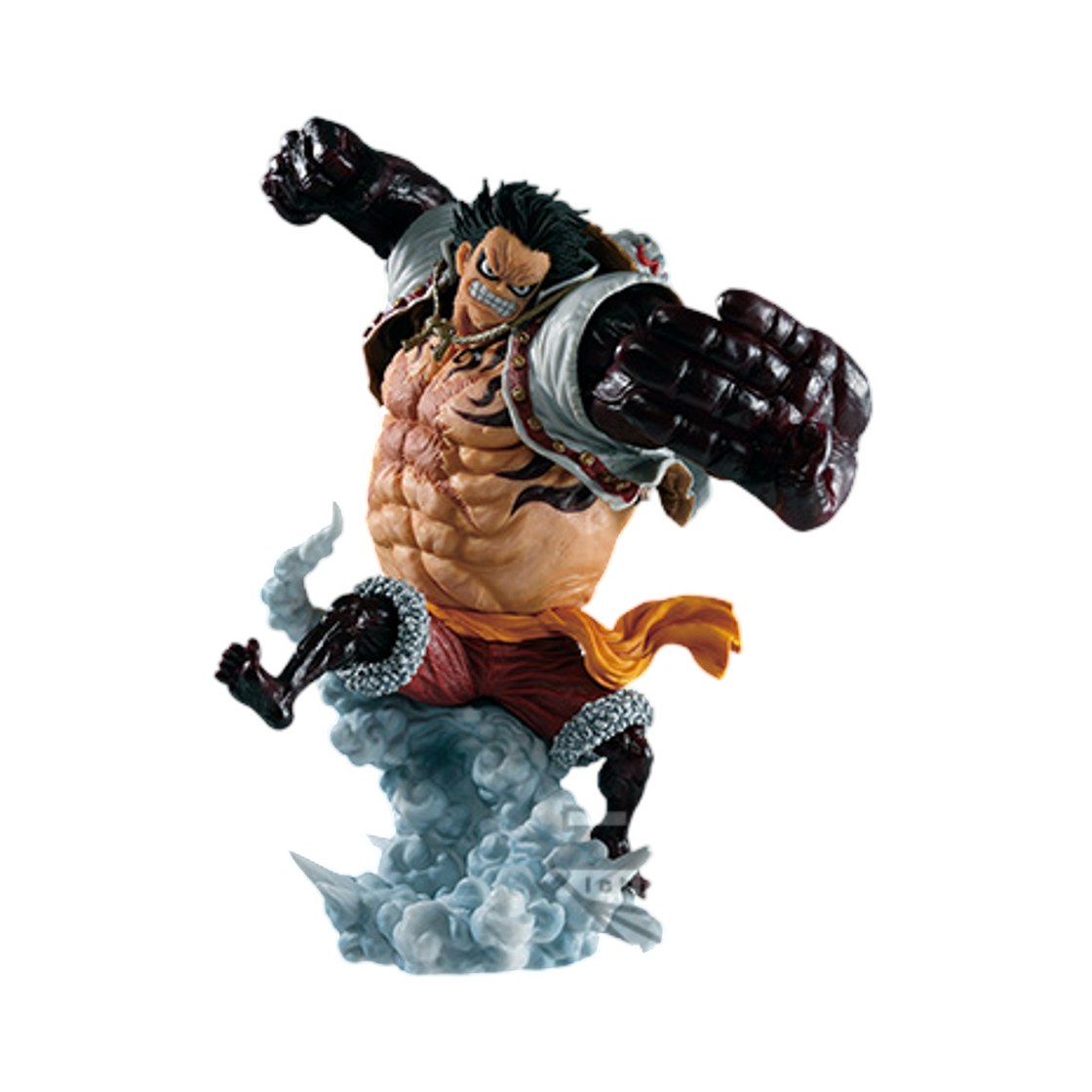 반다이 제일복권 원피스 배틀 메모리즈 B상 루피 기어 4 바운드맨 피규어(Bandai Ichiban Kuji One Piece Battle Memories B Prize Luffy Gear 4 Boundman Figure) - 1