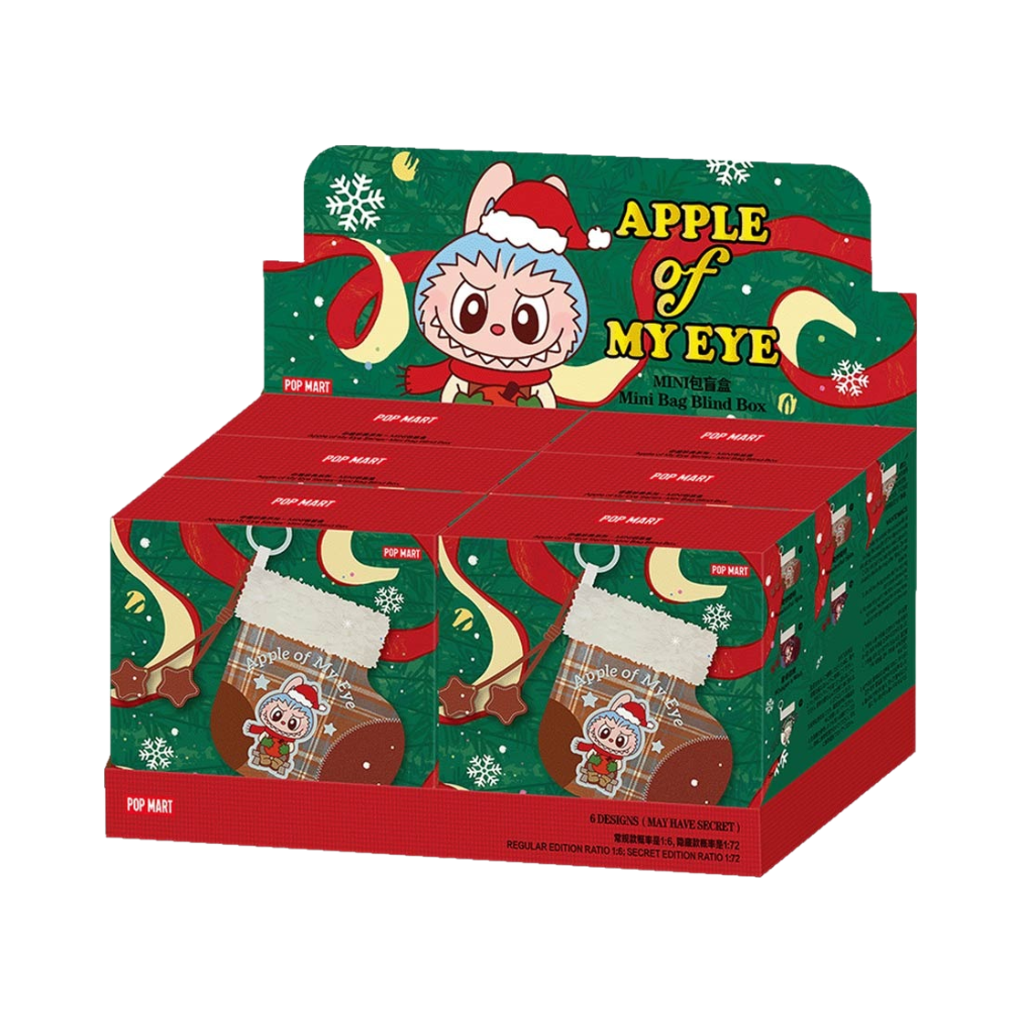 - Pop Mart Apple Of My Eye Series Mini Bag Sealed Case (6 Blind Boxes)