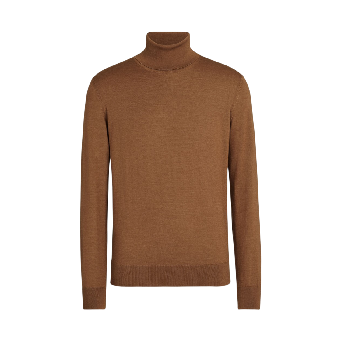 E8J00-120-N95 Zegna Cashseta Turtleneck Dark Foliage Melange
