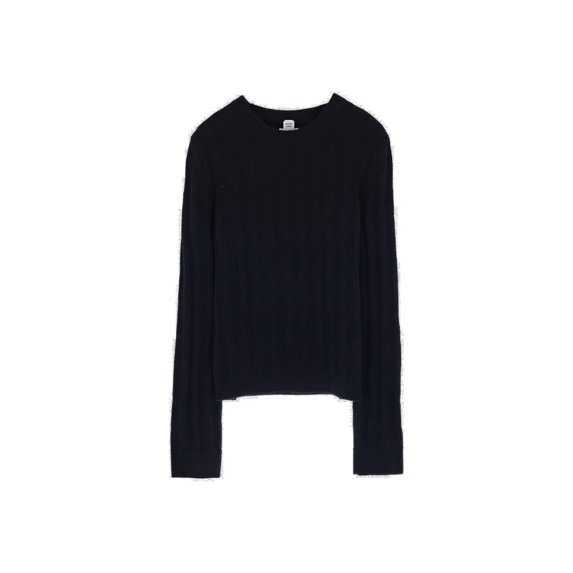 ITWOKLCETQCN Hermes H Long Sleeve Sweater 40 Black