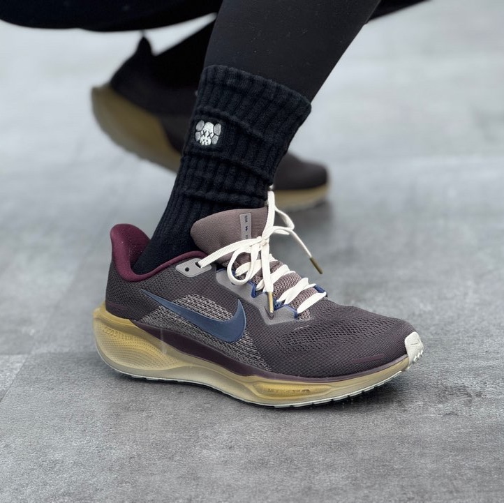 Nike Air Zoom Pegasus 41 PRM Medium Ash Cave Stone 착용 스타일 - 1