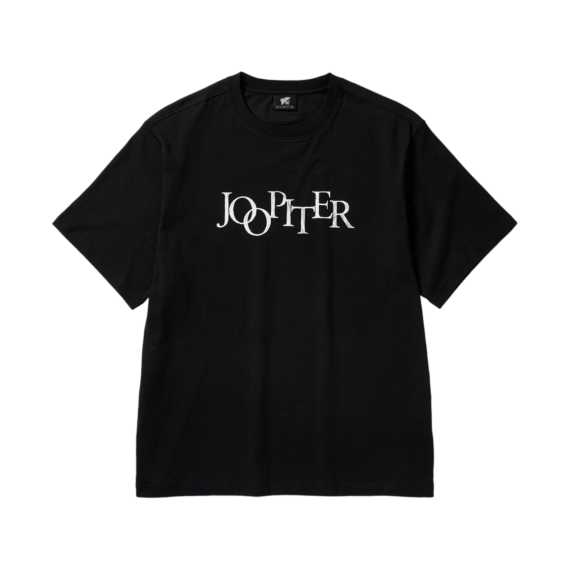 주피터 로고 그래픽 티셔츠 블랙(Joopiter Logo Graphic T-Shirt Black)