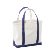 L.L.Bean Open Top Boat Tote Bag Meduim Blue