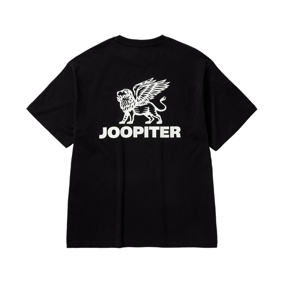 주피터 오버사이즈 로고 티셔츠 블랙(Joopiter Oversized Logo T-Shirt Black)