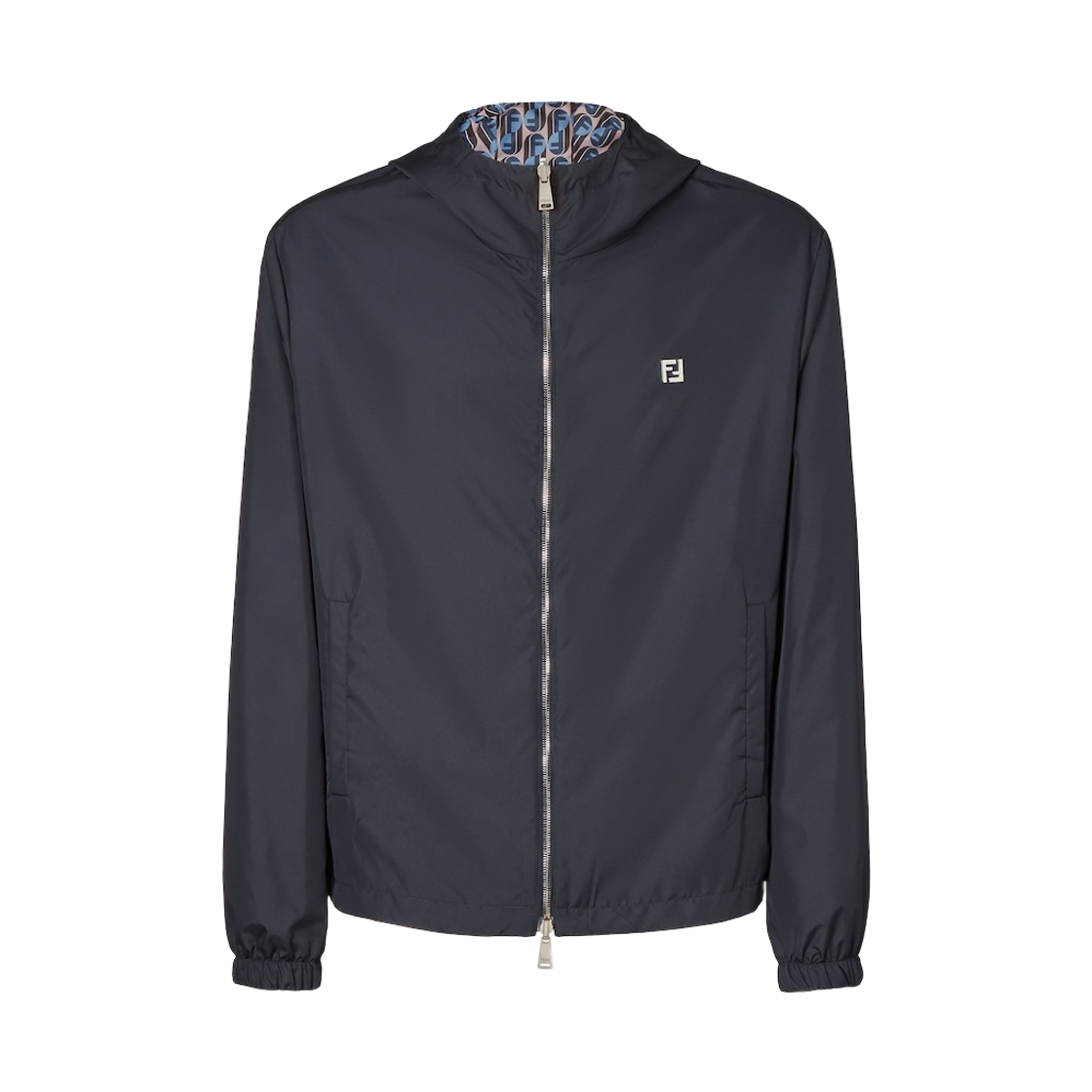 FAA615AVIEF0QG0 Fendi Nylon Blouson Grey