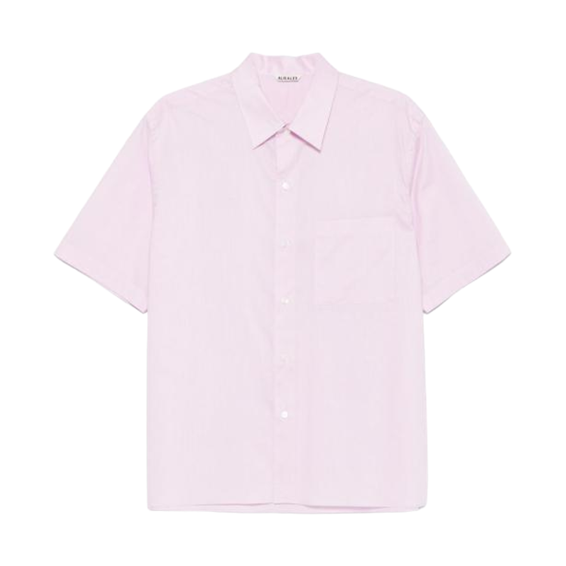 A25SS03TL Auralee Washed Finx Shirt Light Pink