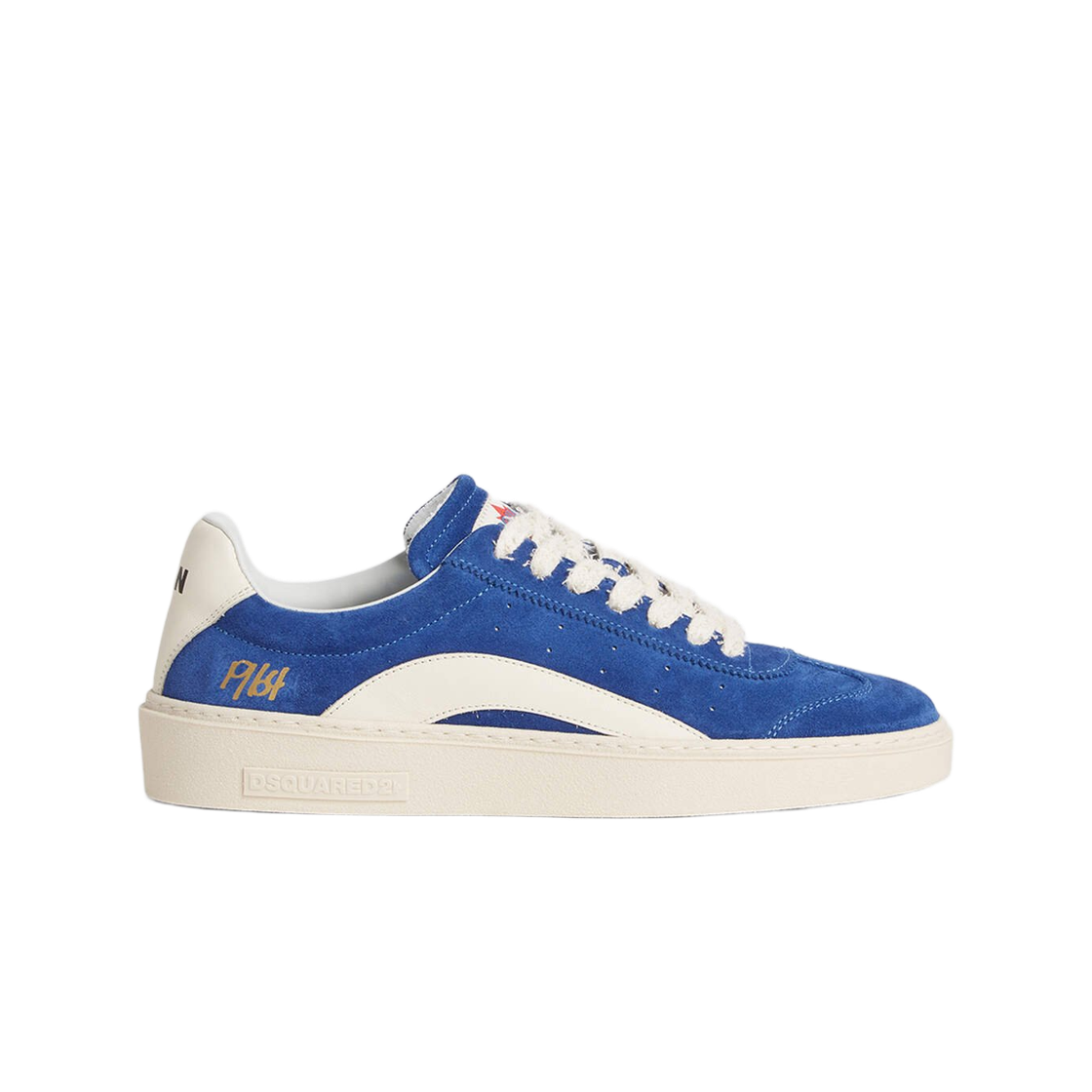 SNM044114170001M1894 Dsquared2 Rider Sneakers Blue White