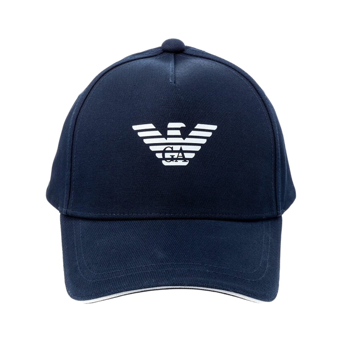 627920CC99000035 Emporio Armani Logo Print Ball Cap Navy Blue