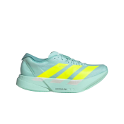 (W) Adidas Adizero Adios Pro 4 Semi Flash Aqua Lucid Lemon