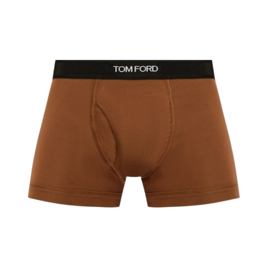 T4LC3-1040-216 Tom Ford Cotton Boxer Briefs Brown