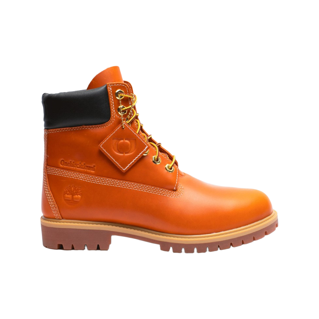 팀버랜드 x 원 블락 다운 헤리티지 6인치 레이스업 워터프루프 부츠 오렌지(Timberland x One Block Down Heritage 6 Inch Lace Up Waterproof Boot Orange) - 1