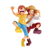 Bandai Ichiban Kuji One Piece Legends Over Time E Prize Shanks & Buggy Pirate Apprentice Figure