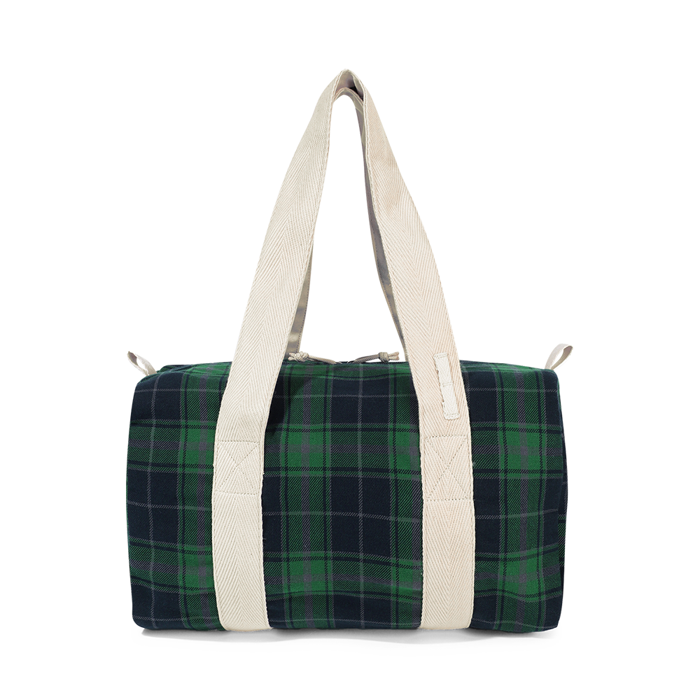 [트리플적립]썬러브 플란넬 마이크로 더플 백 그린([트리플적립]SUNLOVE Flannel Micro Duffle Bag Green)