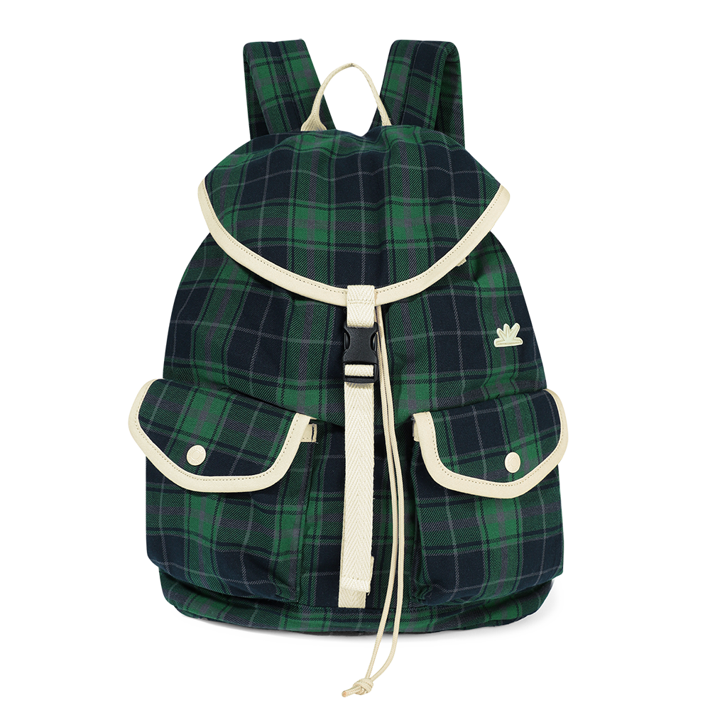 [트리플적립]썬러브 플란넬 익스플로러 데이팩 그린([트리플적립]SUNLOVE Flannel Explorer Daypack Green)