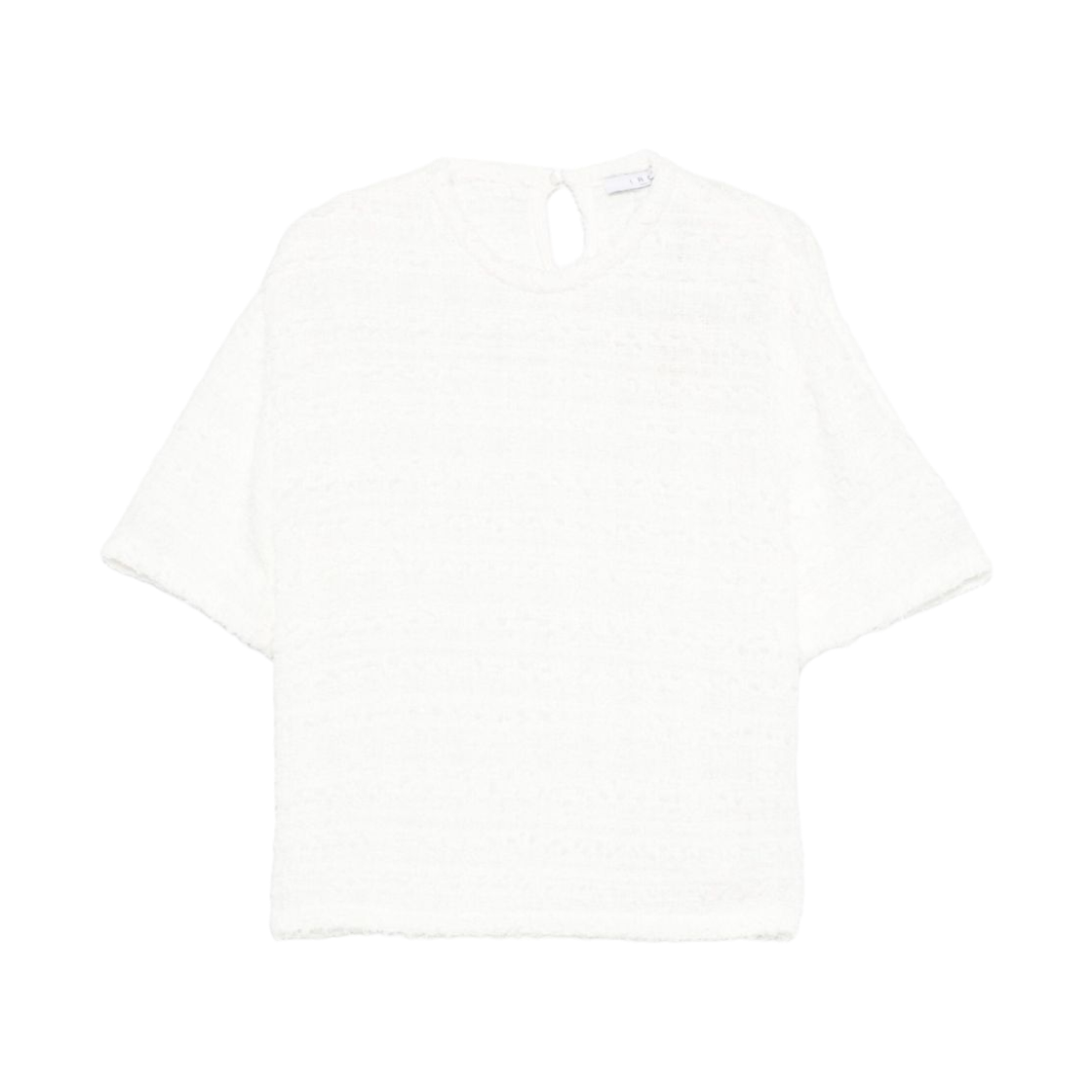 (W) 이로 숏슬리브 티셔츠 화이트((W) Iro Short Sleeve T-Shirt White) - 1