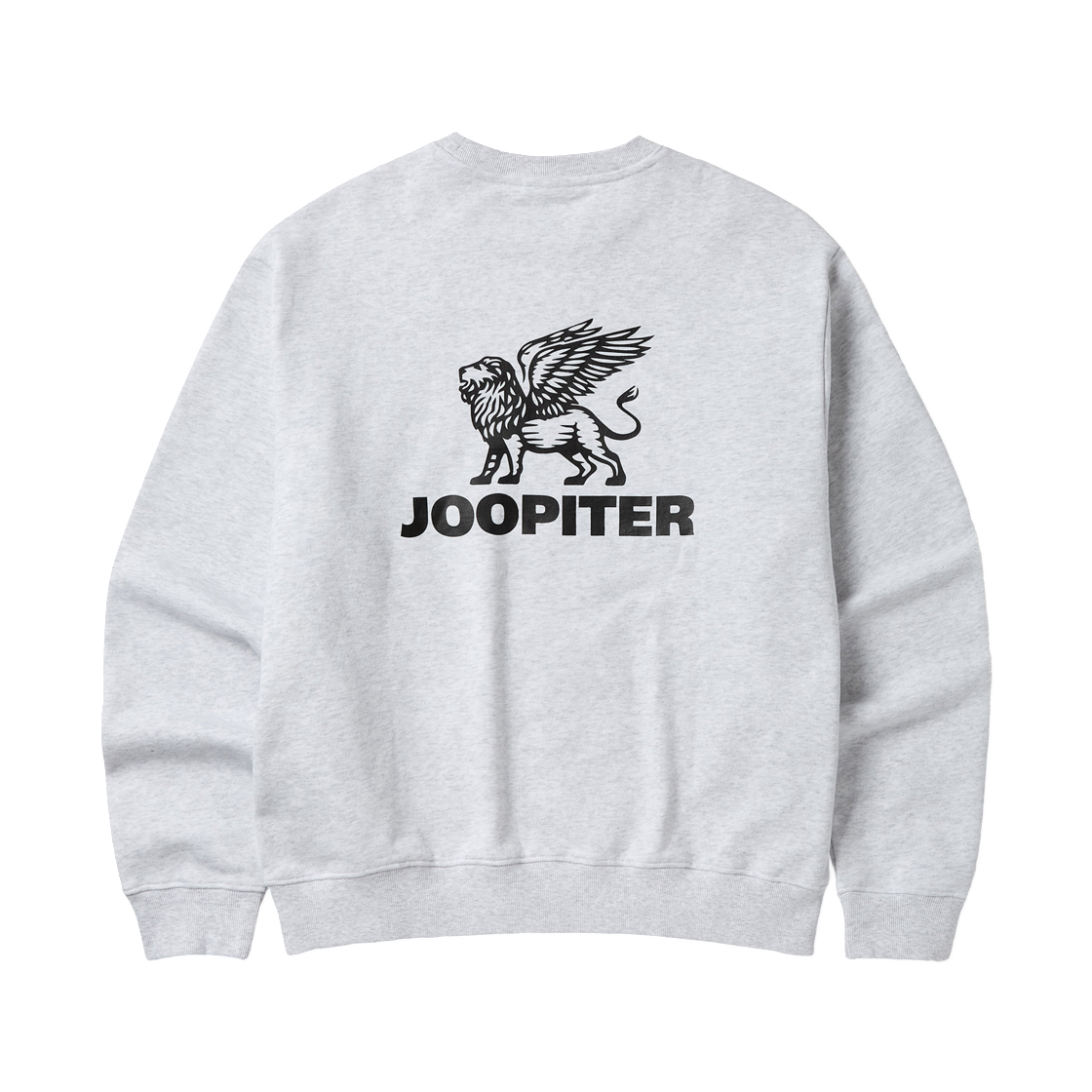 - Joopiter Embroidered Logo Crewneck Sweatshirt Gray