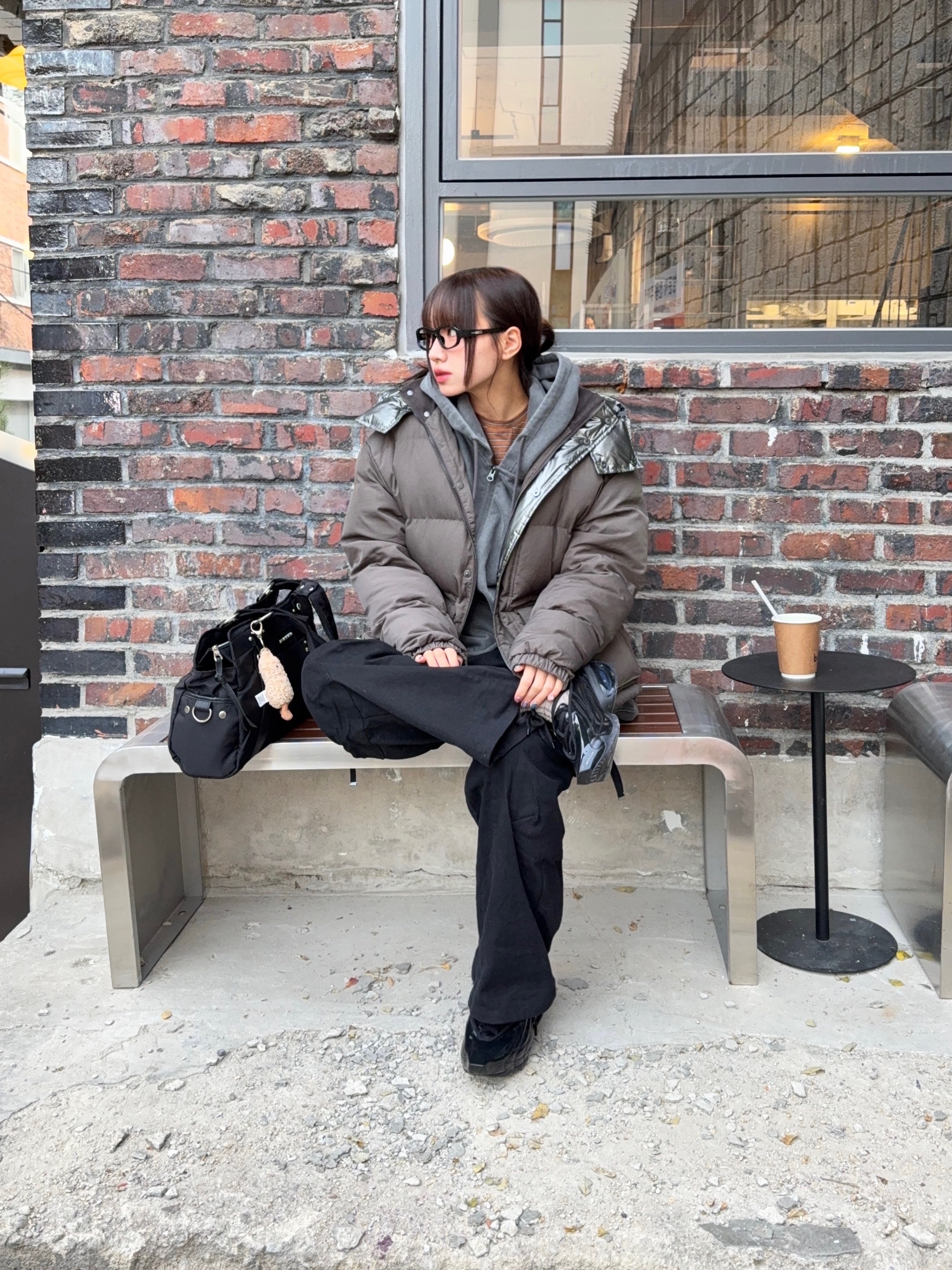 (W) Nike x Knwls Air Max Muse Noir 착용 스타일 - 2