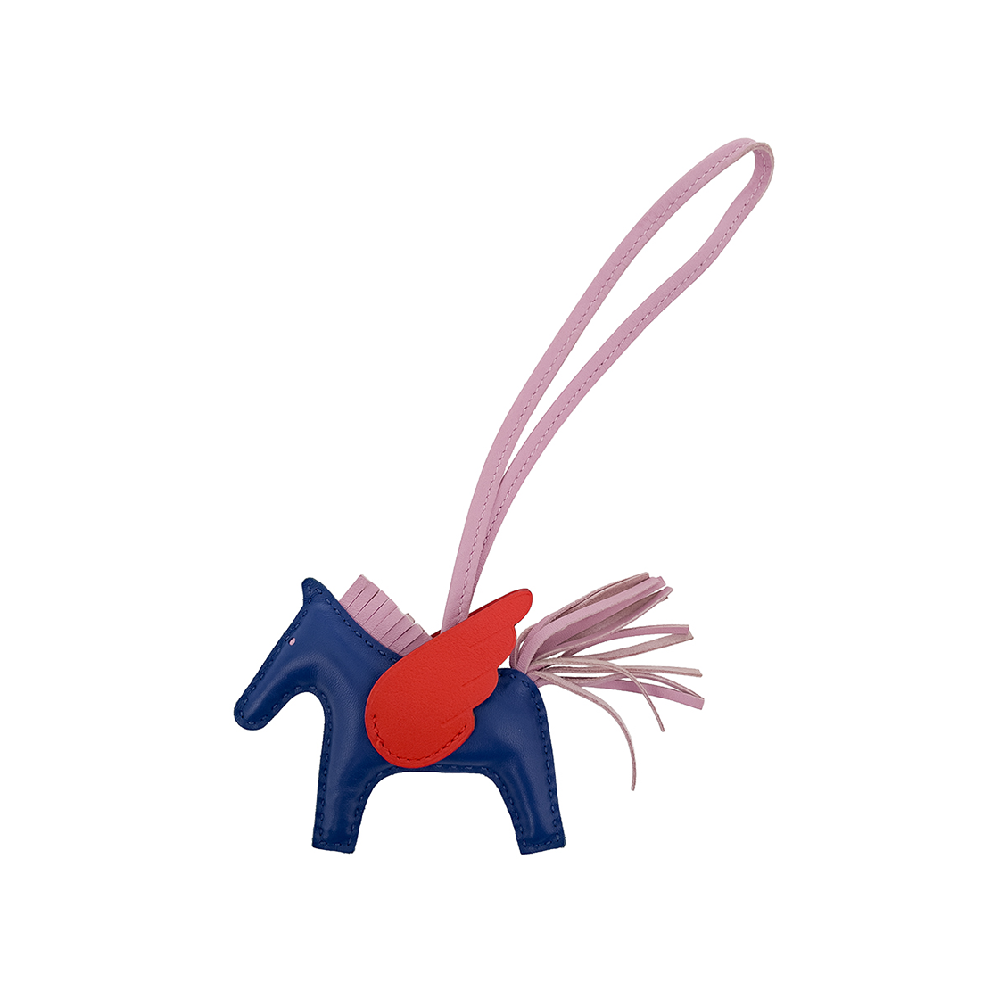 ITAIB55TGE4O Hermes Pegasus Rodeo PM Blue France/Mob/Cappuccino (5HA1237)