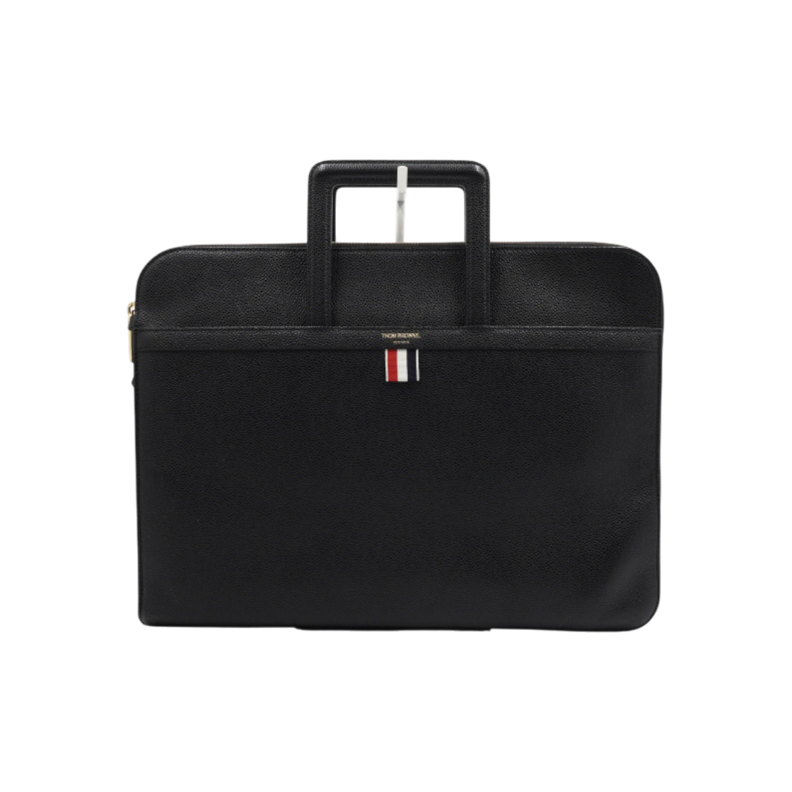 IT37FIPP3TET THOM BROWNE MAG029L Top Handle Portfolio Briefcase Men's Document Tote Bag