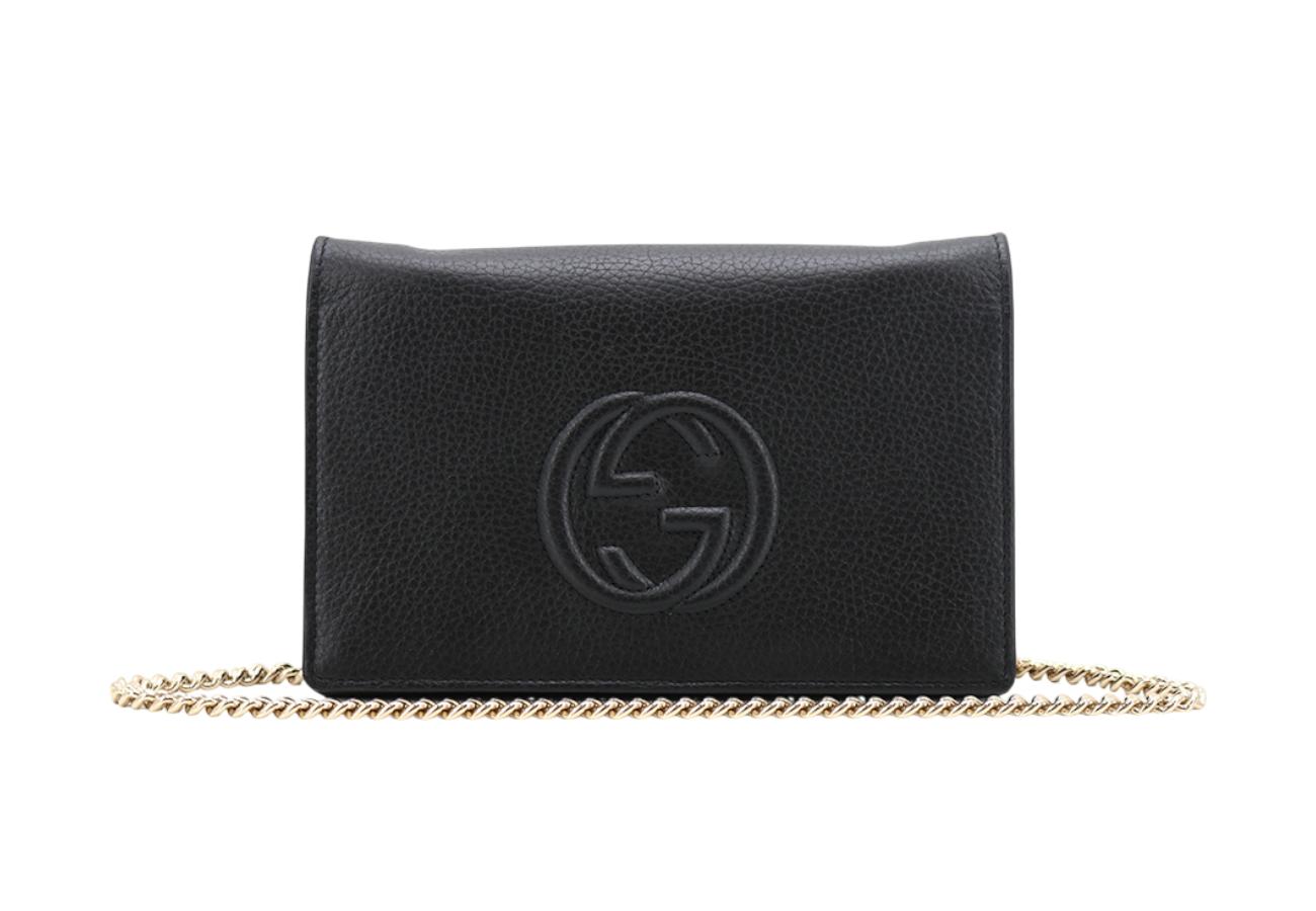ITISK4RKHVBE Gucci Soho Chain Crossbody Bag 598211