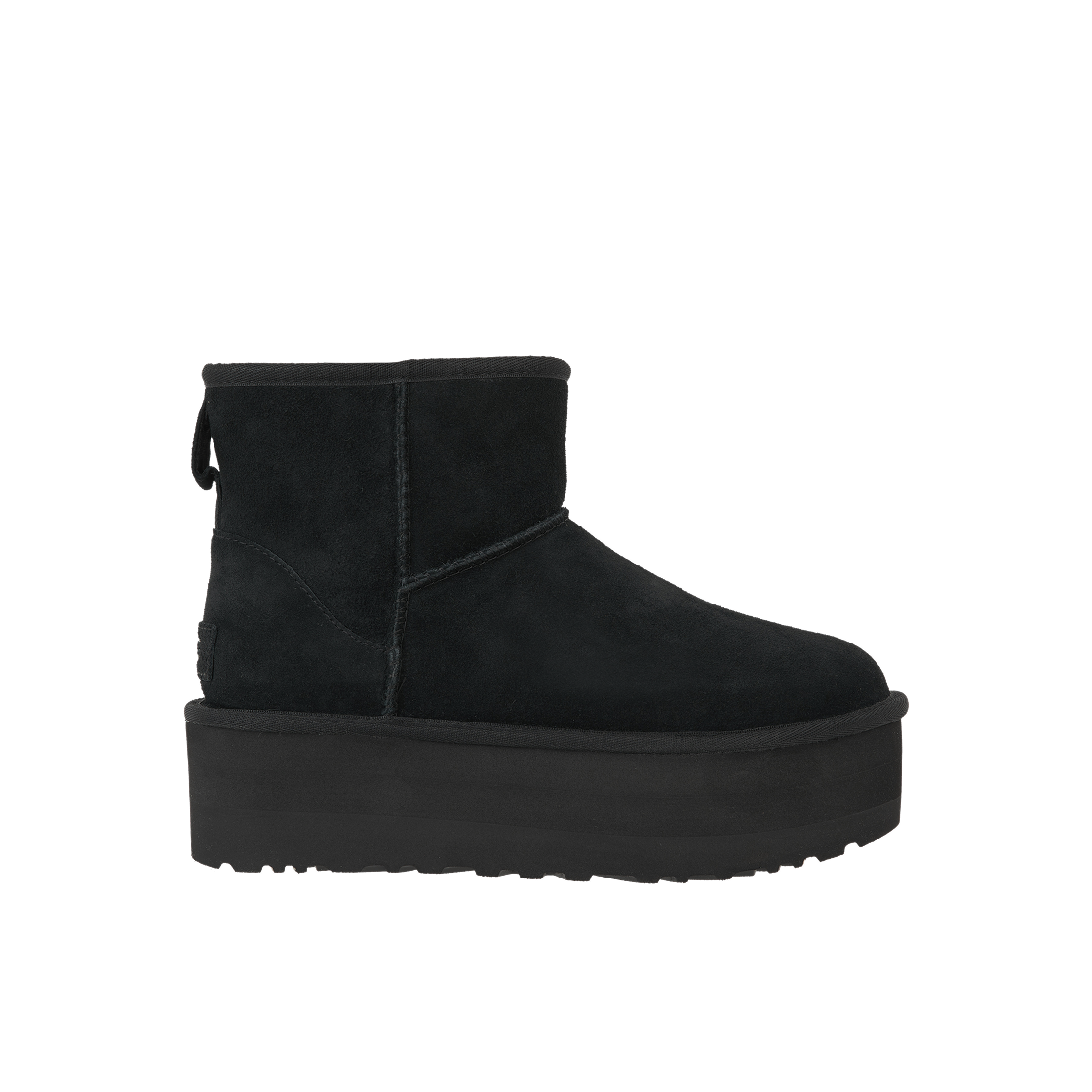 (W) 어그 클래식 미니 플랫폼 부츠 블랙((W) UGG Classic Mini Platform Boots Black)