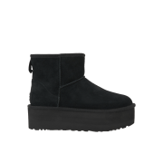 (W) UGG Classic Mini Platform Boots Black