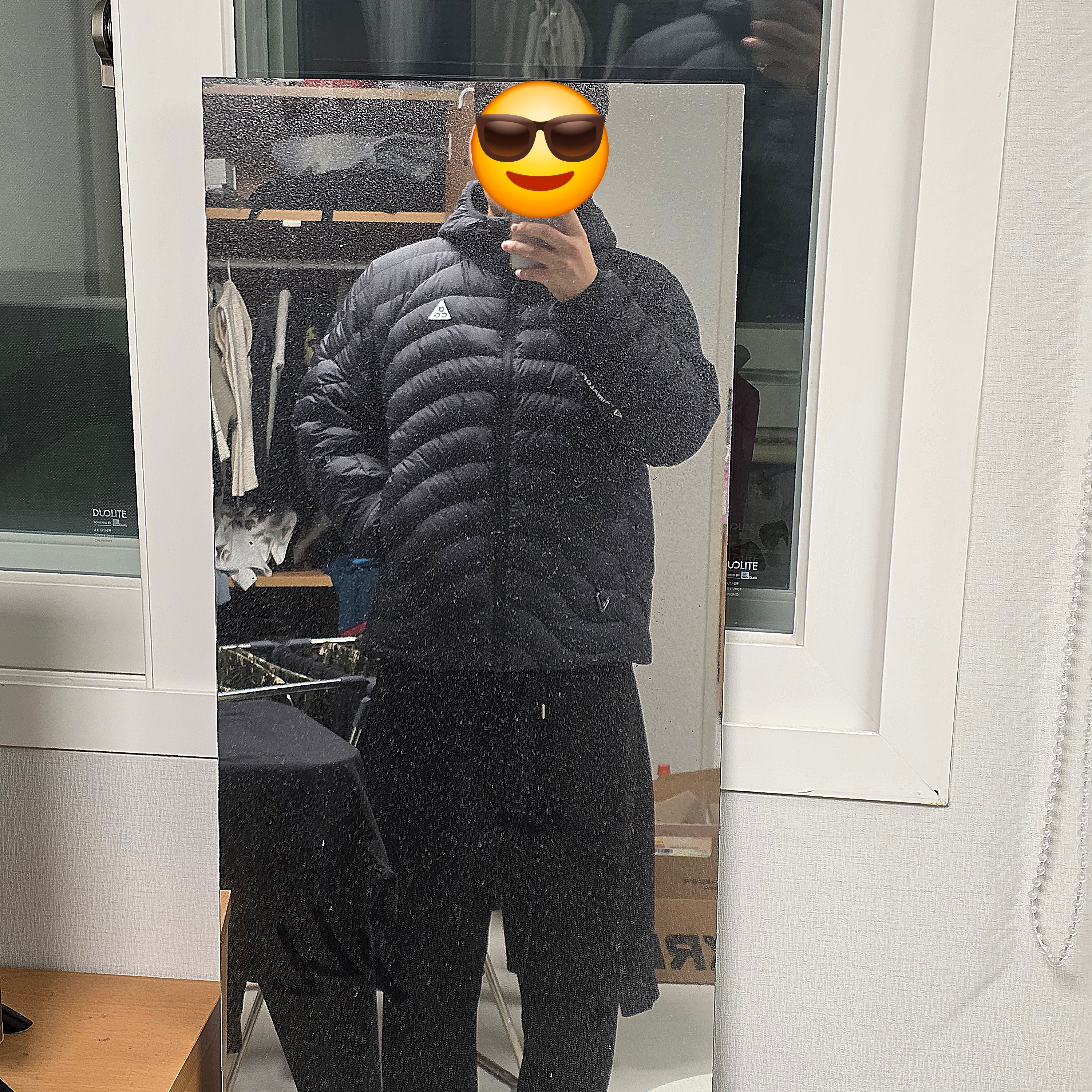 Nike ACG Lava Flow Therma-Fit ADV Jacket Black Summit White - Asia 착용 스타일