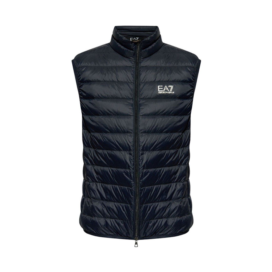 8NPQ06PNGPZ1562 Emporio Armani EA7 Logo Down Vest Blue