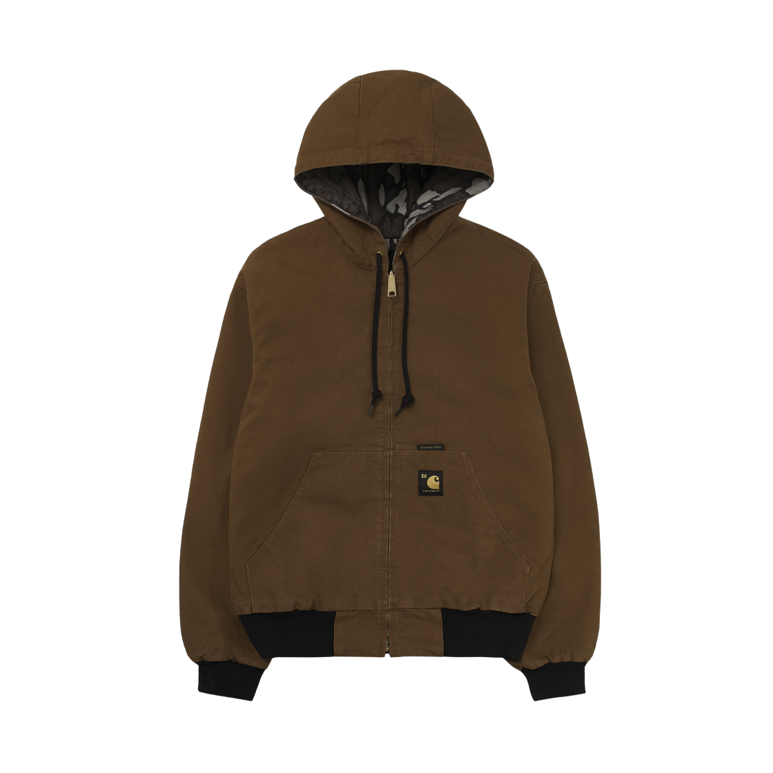 칼하트 WIP OG 액티브 레더 자켓 50주년 해밀턴 브라운 카모 트레바크(Carhartt WIP OG Active Canvas Jacket 50th Anniversary Edition Hamilton Brown Camo Trebark)