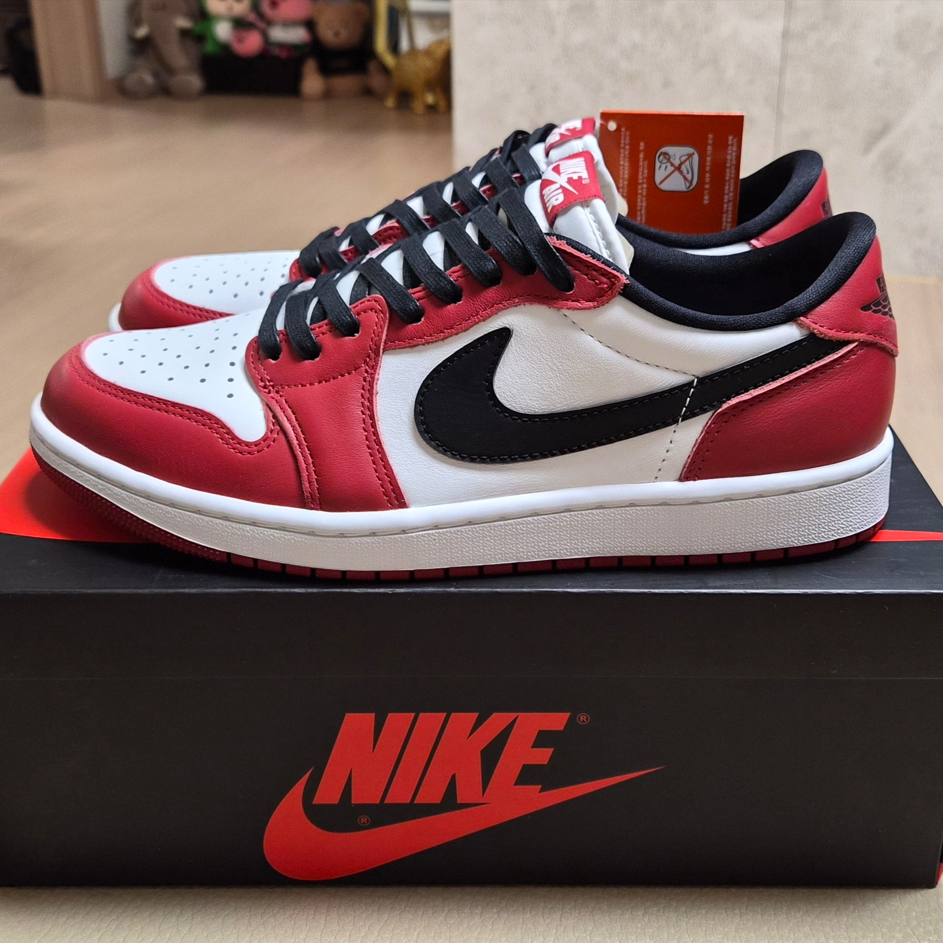 Jordan 1 Retro Low OG Chicago 착용 스타일 - 2