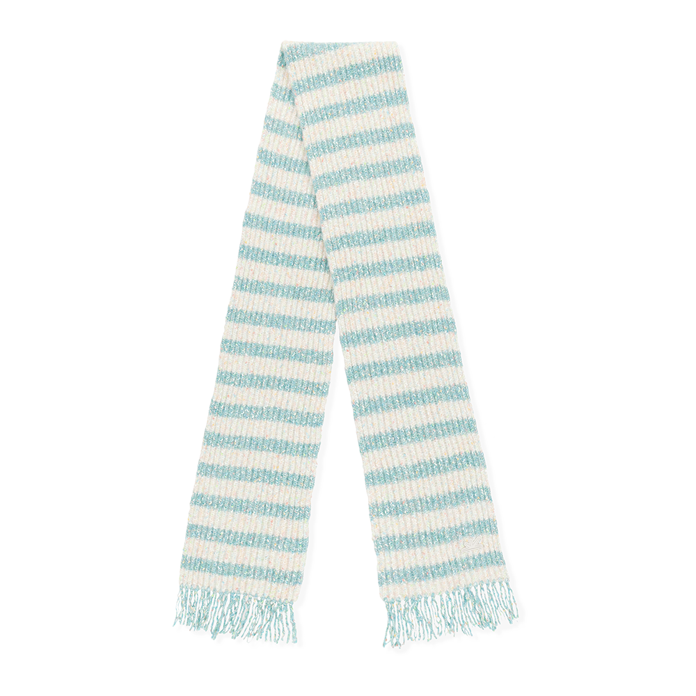 SL253KACSC01BL [더블적립] sunlovetour Merry Stripe Muffler Blue